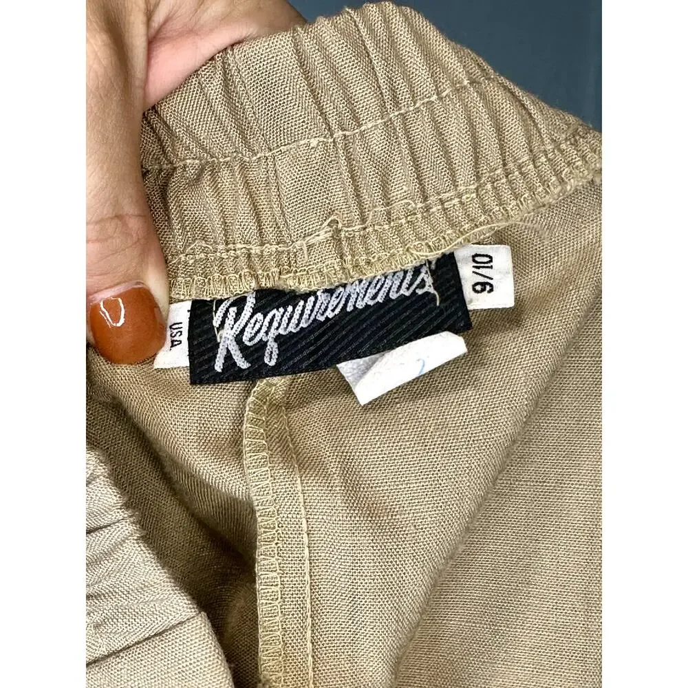 Requirements Vintage Tan Skirt‎ sz 9/10
